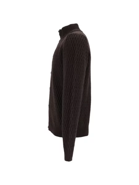 Cardigan Peserico tricotate maro