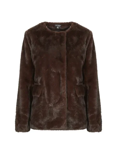 Kabát Lauren Ralph Lauren hnedá