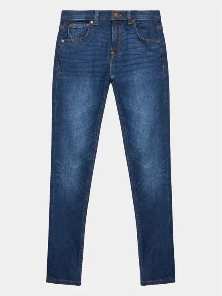 Guess Jeansy Skinny Fit niebieski