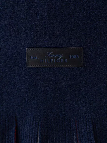 Tommy Hilfiger De lână șal Corp Rashelle albastru