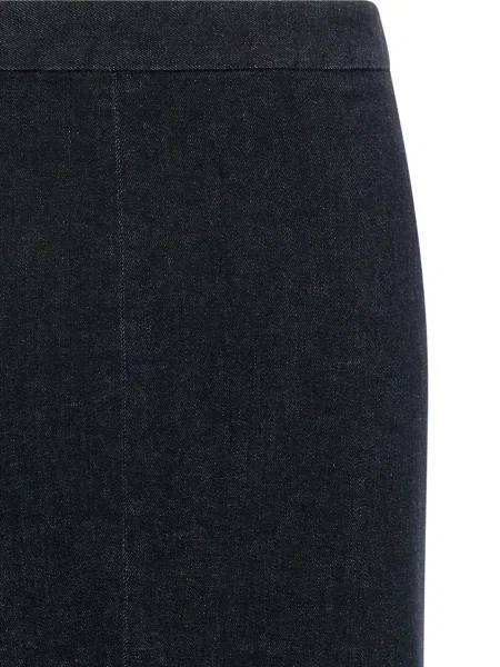 Fustă din denim Tom Ford până la genunchi albastru