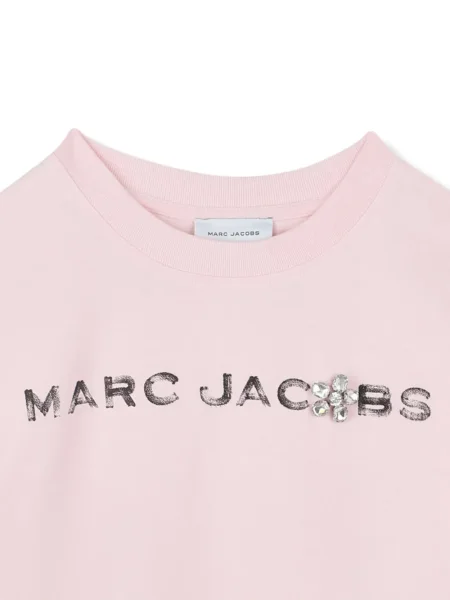 Top dziecięcy Marc Jacobs różowy