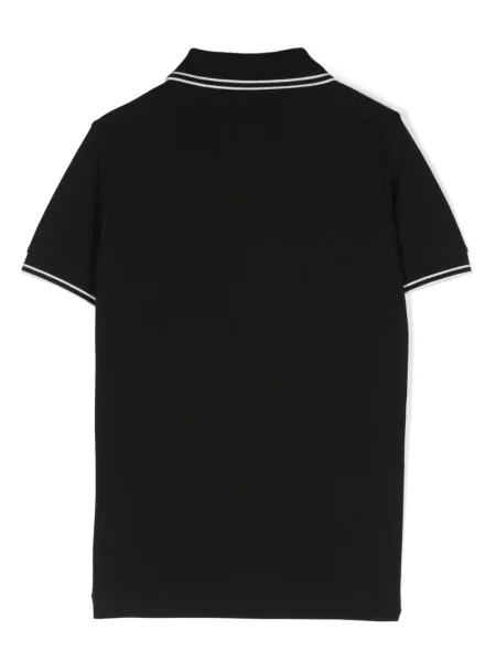 Koszulka polo dziecięca Stone Island czarna