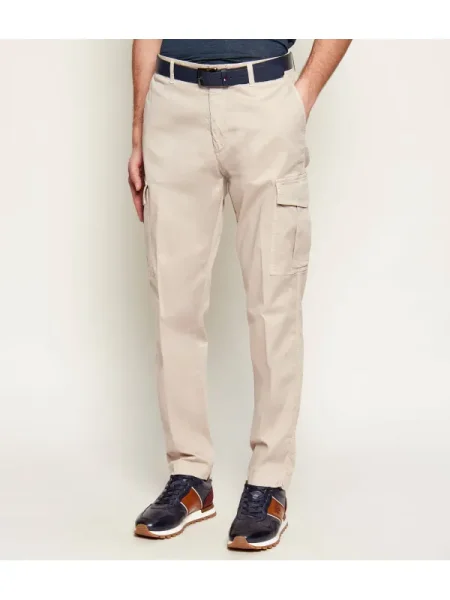 Eleventy Pantaloni cargo bej