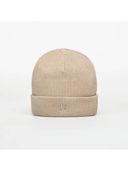 Шапка Represent Rib Knit Beanie бежевий