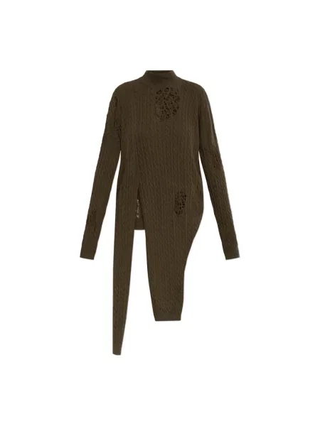 Sweter Blumarine z kaszmiru zielony