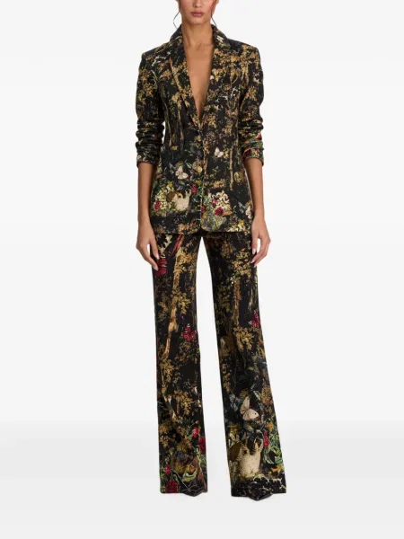 Sacou Alice + Olivia cu broderie negru
