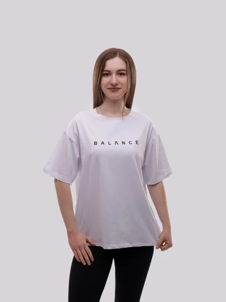 Футболка LUMO віскоза/поліестер білий