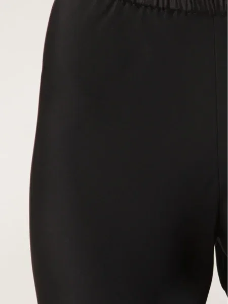 Pantaloni Peter Cohen de mătase negru