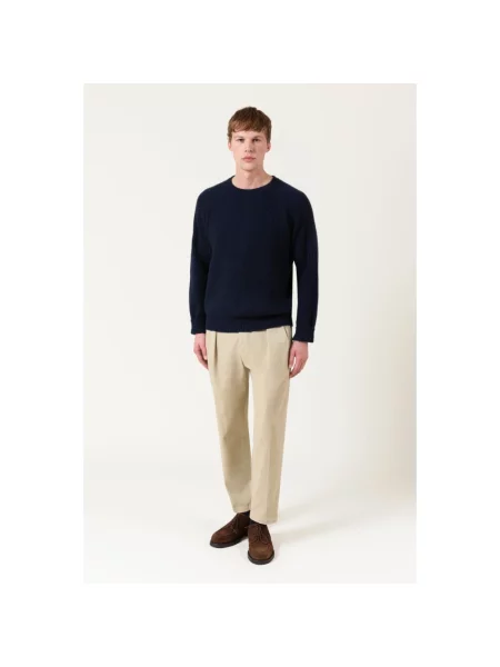 Sweter Autore z kaszmiru niebieski