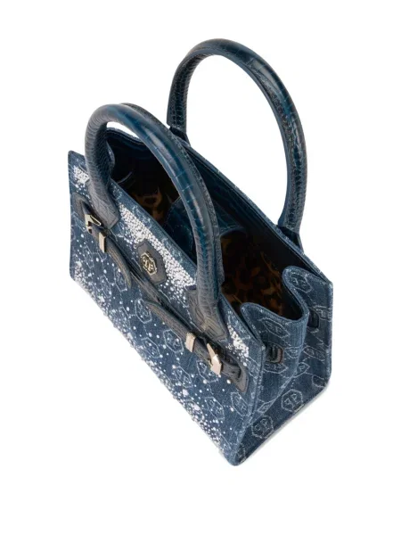Geantă Philipp Plein albastru