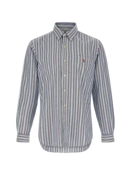 Cămașă Polo Ralph Lauren din țesătură twill gri