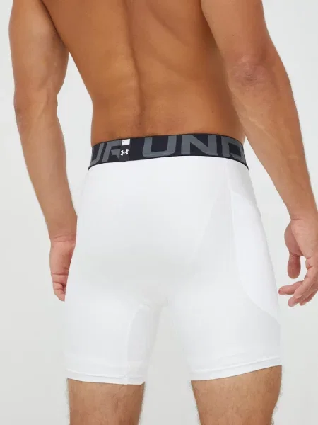 Spodenki sportowe Under Armour z autografem białe