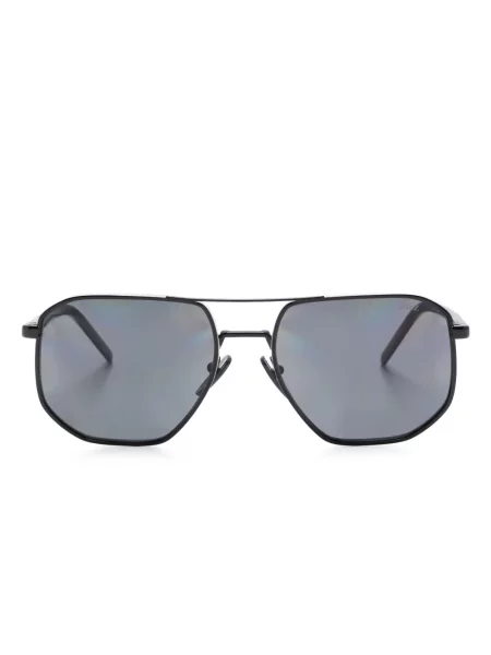 Ochelari de soare Prada Eyewear cu imprimeu geometric negru
