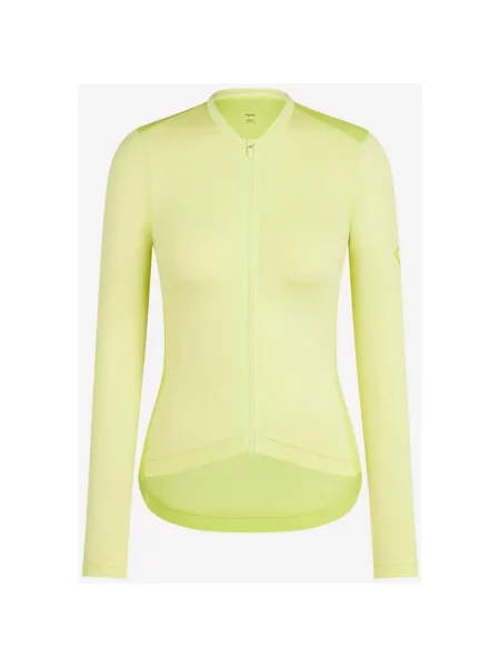 Koszulka rowerowa Rapha Pro Team Lightweight z długim rękawem XS żółty
