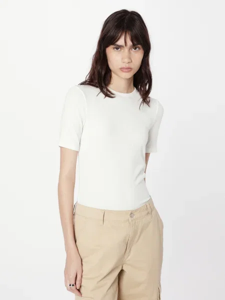 Soft Rebels Tricou Fenja' alb