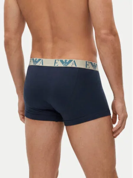 Emporio Armani Underwear testhezálló boxeralsó férfi elasztánnal csomag kék