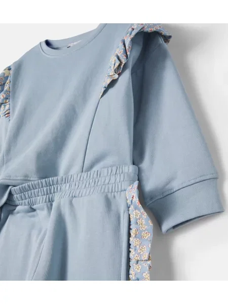 Gyerek melegítő felső Stella Mccartney kék
