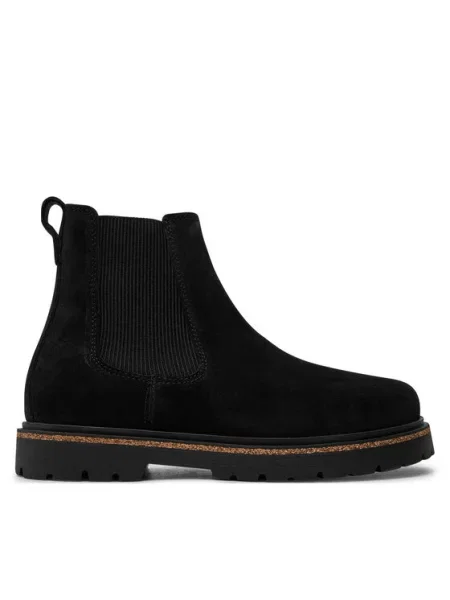 Birkenstock Kotníková obuv s elastickým prvkem Highwood Slip On Mid W Leve černá