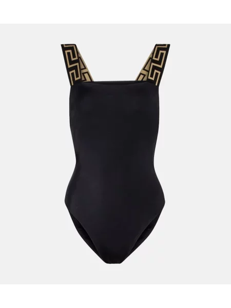 Fürdőruha Versace fekete