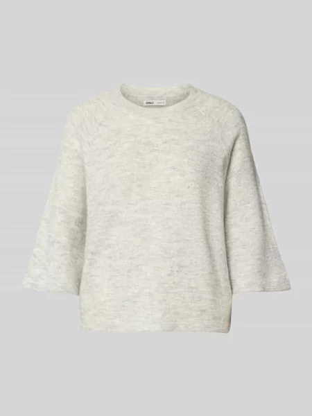 Sweter z dzianiny o kroju oversized z rękawem o dł. model ‘SIMONI’ Only