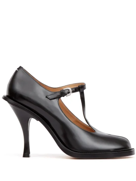 Pantofi cu toc Maison Margiela chunky negru
