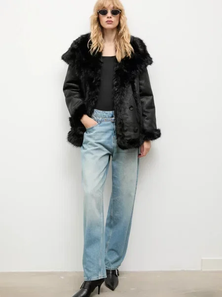 Пальто Answear.LAB чорний