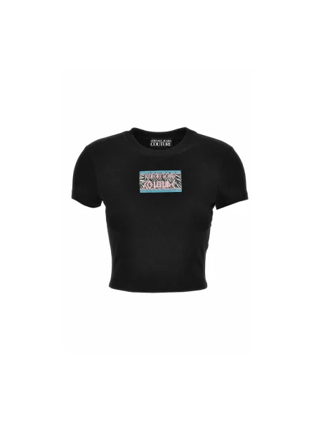 Versace Jeans Couture t-shirt czarny