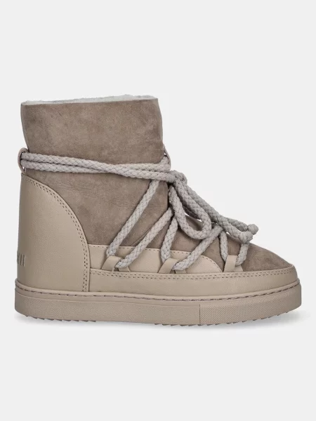 Inuikii cizme de zăpadă din piele întoarsă Classic Wedge