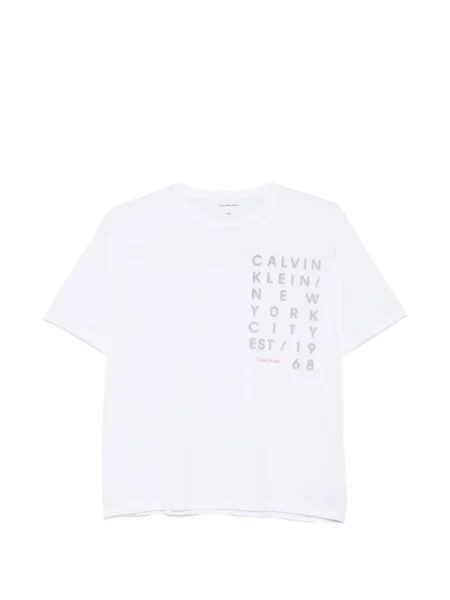 Koszulka dziecięca Calvin Klein biała