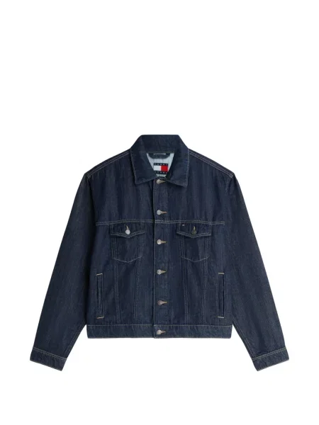 Geacă de blugi Tommy Hilfiger albastru