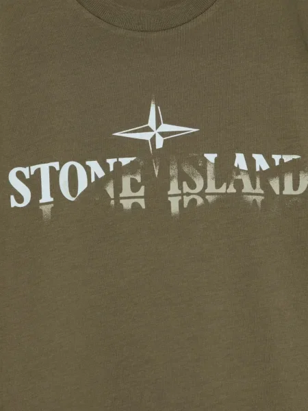 Koszulka dziecięca Stone Island zielona