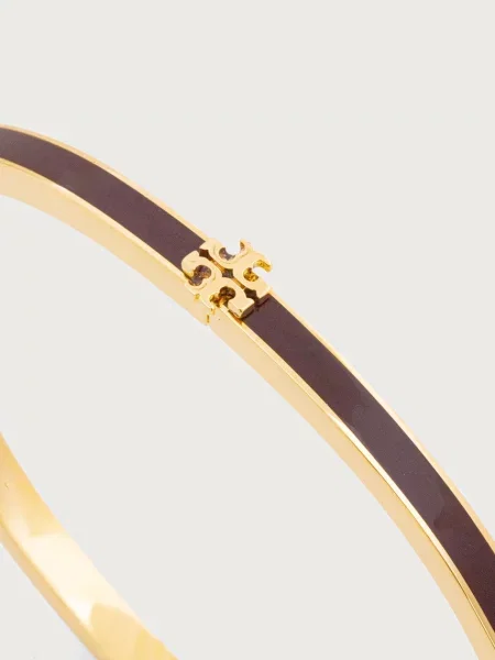 Tory Burch браслет латунний емальований Thin Icon