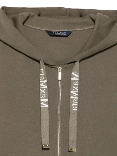 Hanorac cu glugă 's Max Mara cu autograf cu cordon maro