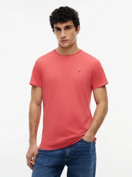 Tommy Jeans Tricou pepene roșu