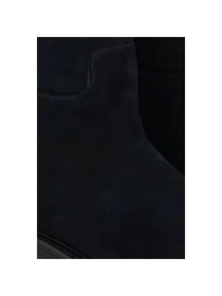 Велюровые сапоги Estro черные