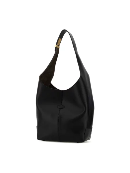 Shopperka Tod's skórzana czarna