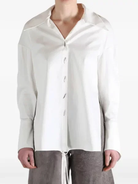 Koszula Grace Ling kopertowa biała