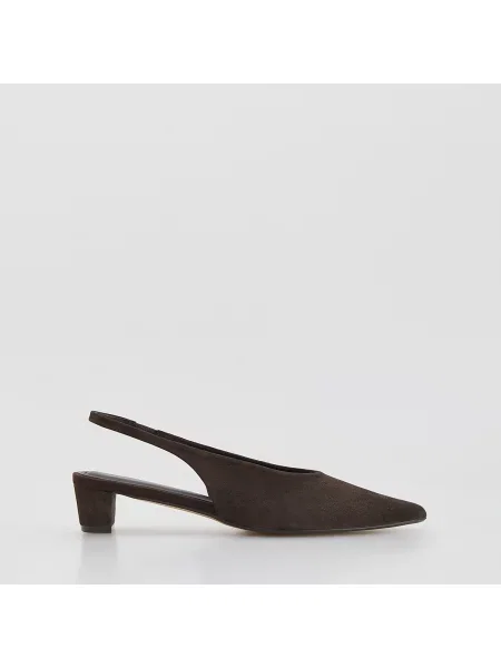 Lodičky Reserved hnědé