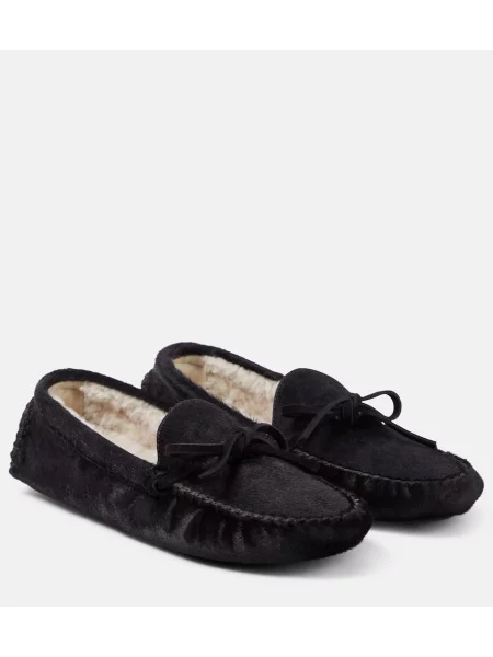 Mocasini The Row negru