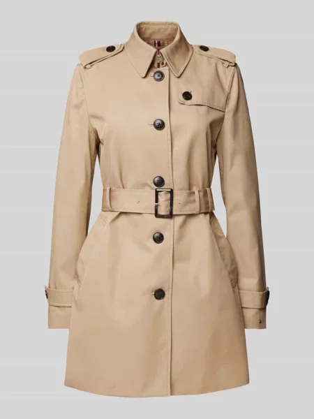 Trencz z i na ramię Tommy Hilfiger