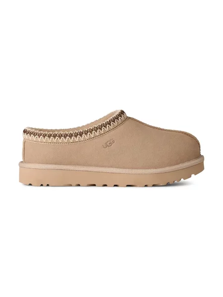 UGG papuci de casă pentru bărbați din piele întoarsă W Tasman II bej