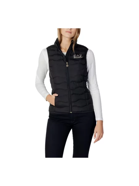 Pikowana kamizelka Ea7 Emporio Armani czarna