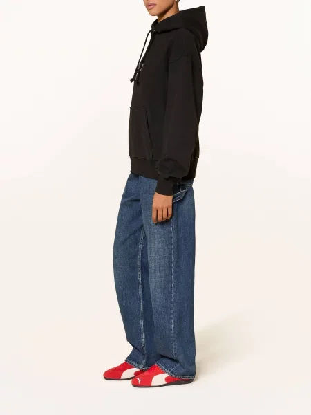 Tommy Jeans Bluza Z Kapturem Tg Star schwarz czarna