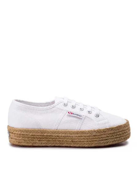 Superga Espadrilės Cotropew balta