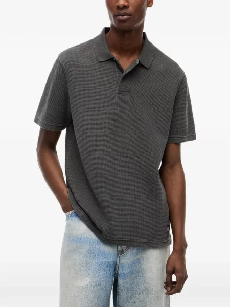 Scurt tricou polo Tommy Hilfiger negru