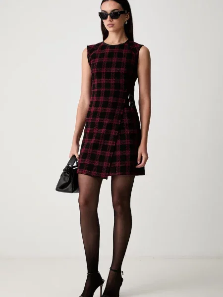 Pinko rochie cu lână negru