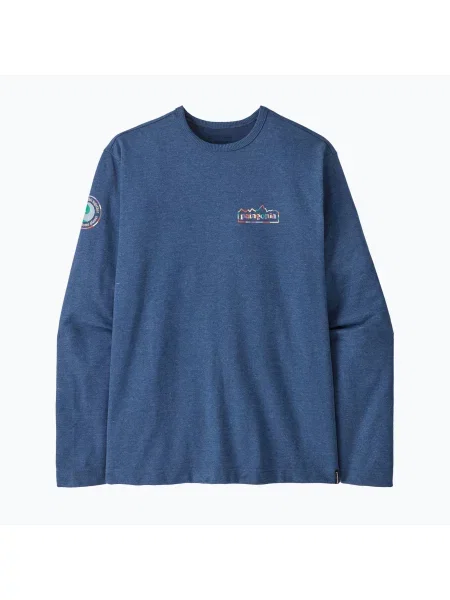 Patagonia férfi Lightweight Unity Fitz Wildrise Crew pulóver clement kék. Méret: S kék