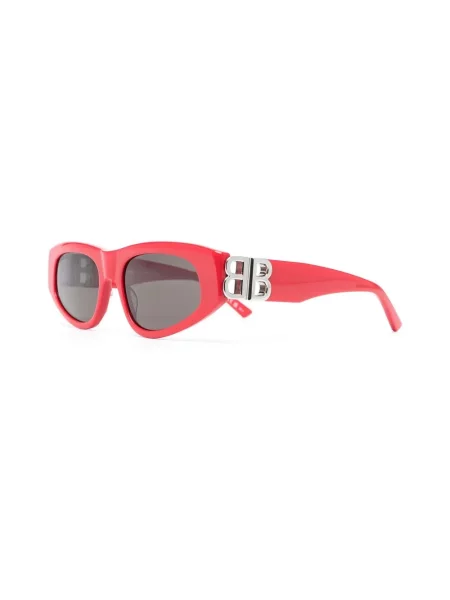 Saulės akiniai Balenciaga Eyewear raudona