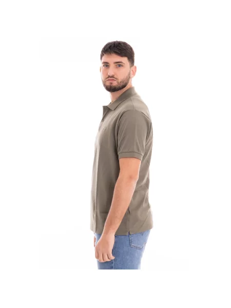 Koszulka polo Lacoste z krótkim rękawem zielona